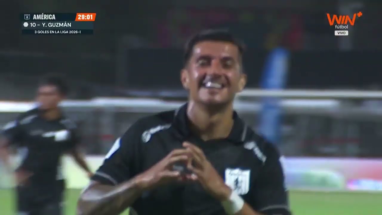 ¡Yeison Guzmán remató de media distancia y empató el juego entre América y Junior!