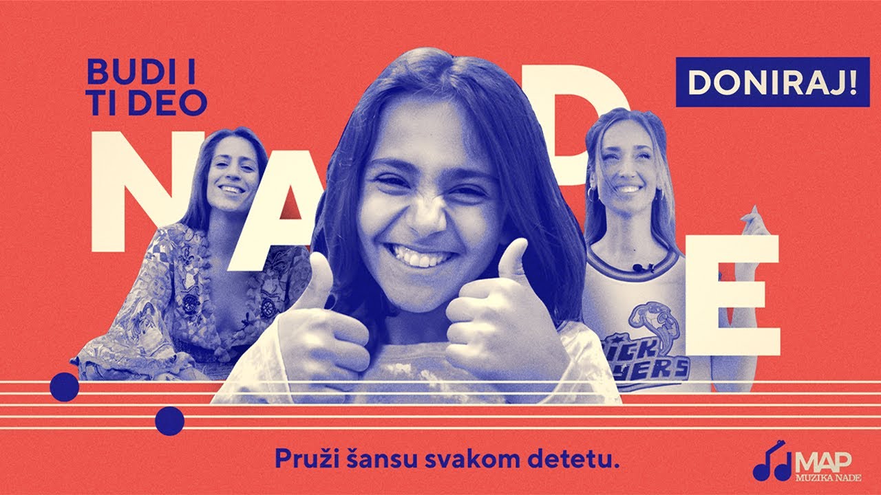 Budi i ti deo nade! Doniraj! Pruži šansu svakom detetu!