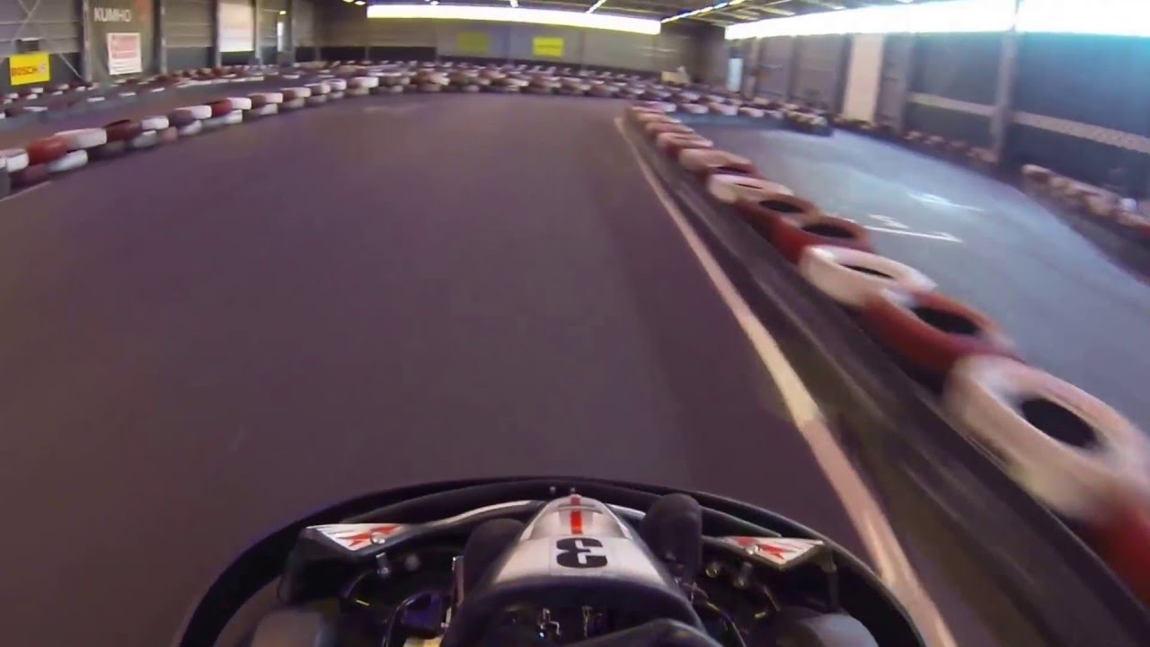 Inomhusbanan hos Göteborgs GokartCenter