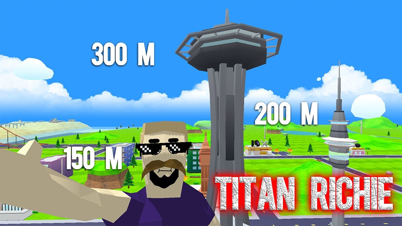 Dude Theft Wars But Richie is a Titan Now !!! 🤔🤔🤔