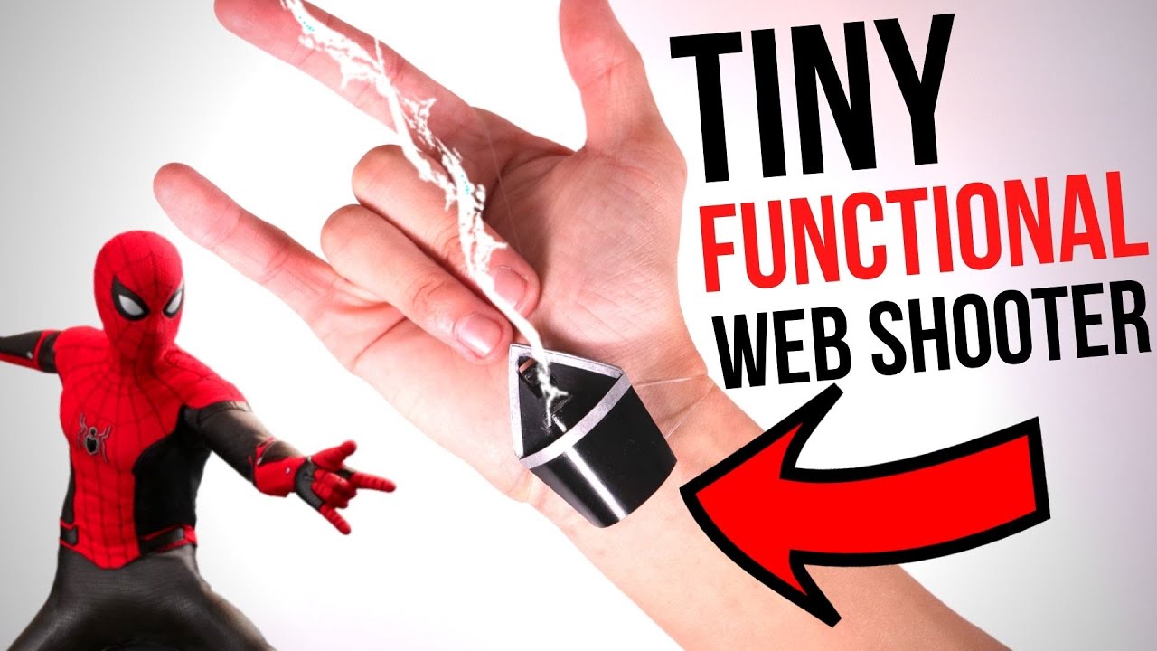 FUNCTIONAL Spider-Man Far From Home Web Shooter! EASY BUILD