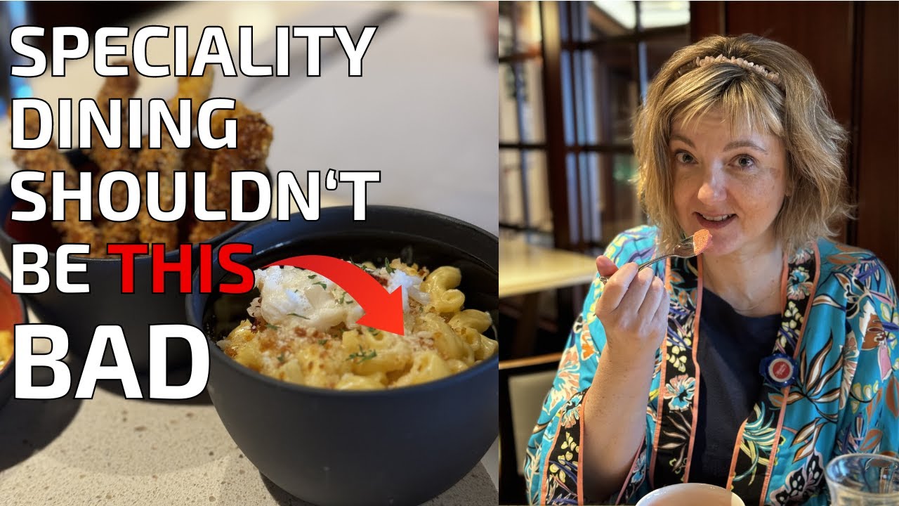🤯 The BEST (and WORST) FOOD We Ate on Ruby Princess: Speciality Dining