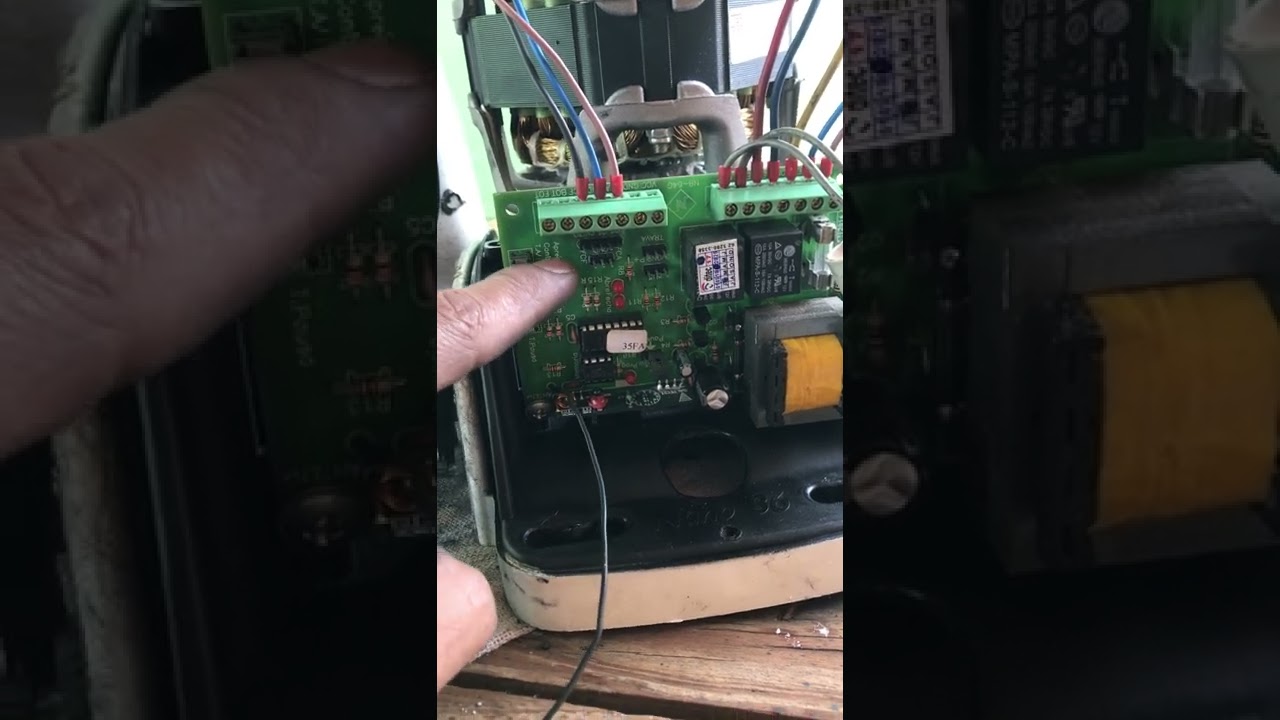 Configurar controle central universal em motor Rossi