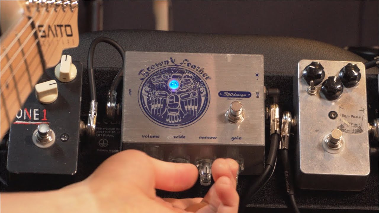 [Pedal Demo] 320design 'Brown Feather' [No Talk]