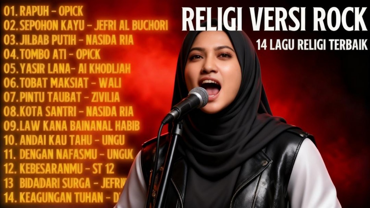 Daftar 14 Lagu Religi Paling Populer Sepanjang Masa Versi Rock