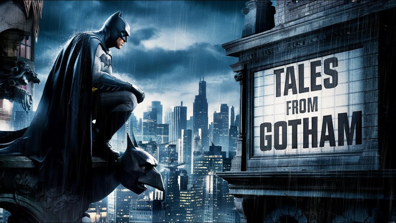 Moonlit Gotham: Batman Bedtime Story – Cozy ASMR Gotham Ambience & Story for Deep Sleep