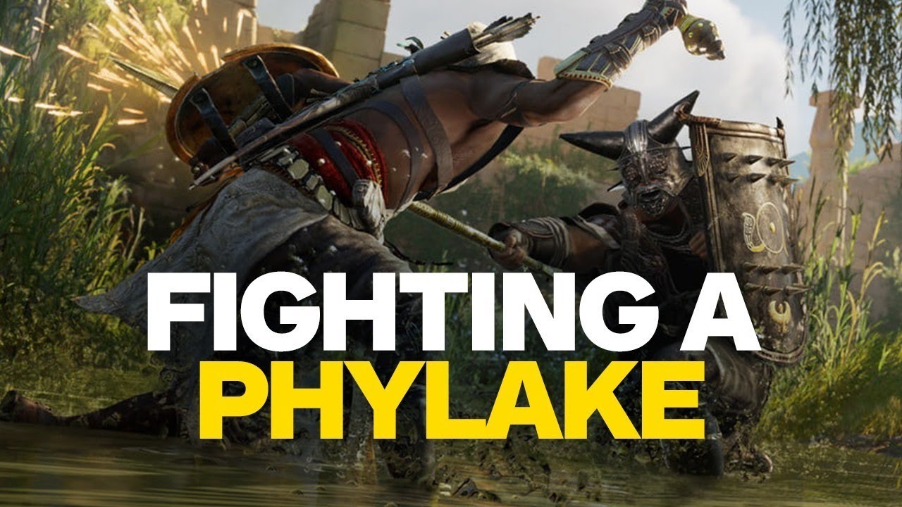 Assassin's Creed: Origins - Fighting A Phylake in 4K