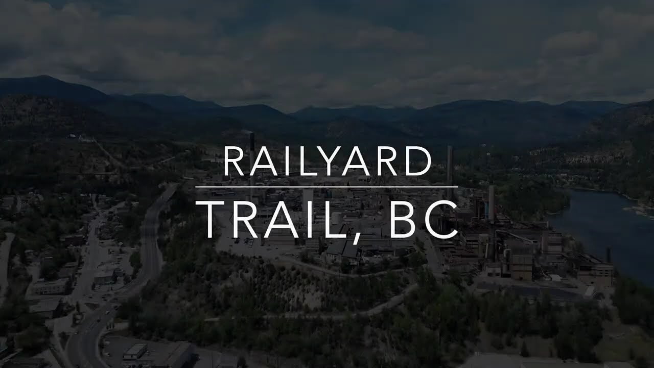 Trail BC Railyard