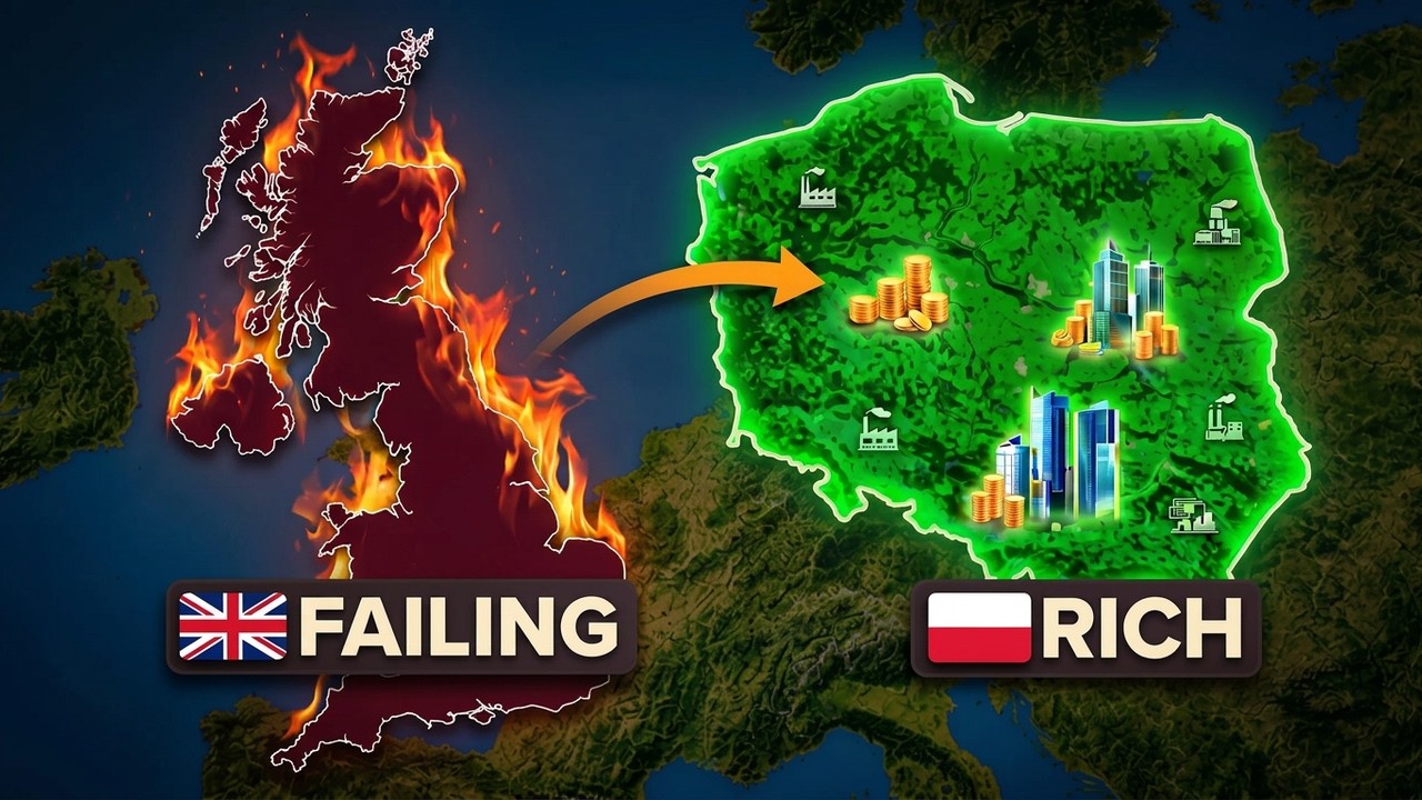 Poland vs UK: Why Britain's Collapse Is Making Poland Rich!
