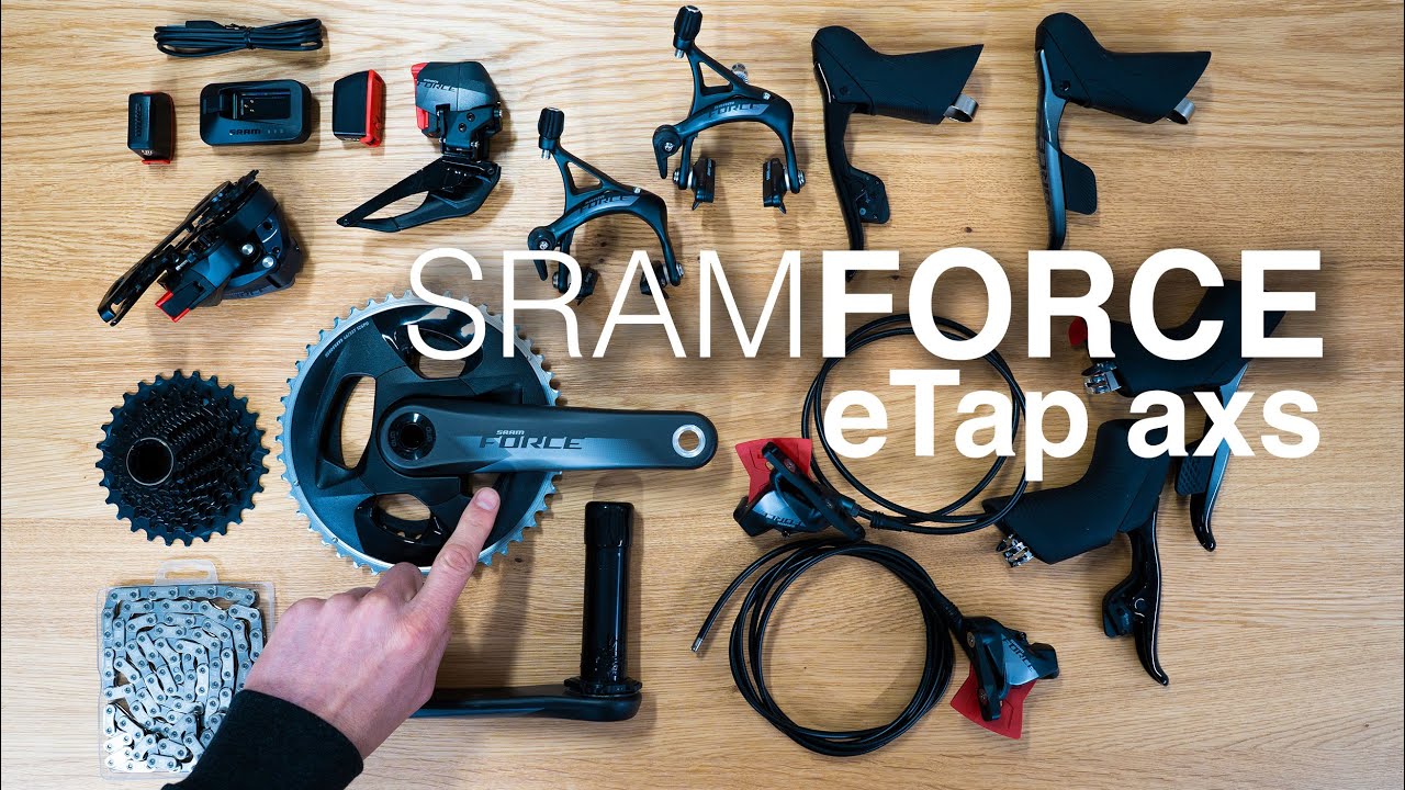 Sram Force eTap AXS (NEU!) vs. SRAM Red 12-fach Schaltgruppe. Tipps, Gewichte & Details, deutsch