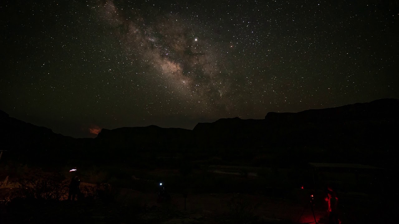 Old West Movie Set Milky Way Timelapse