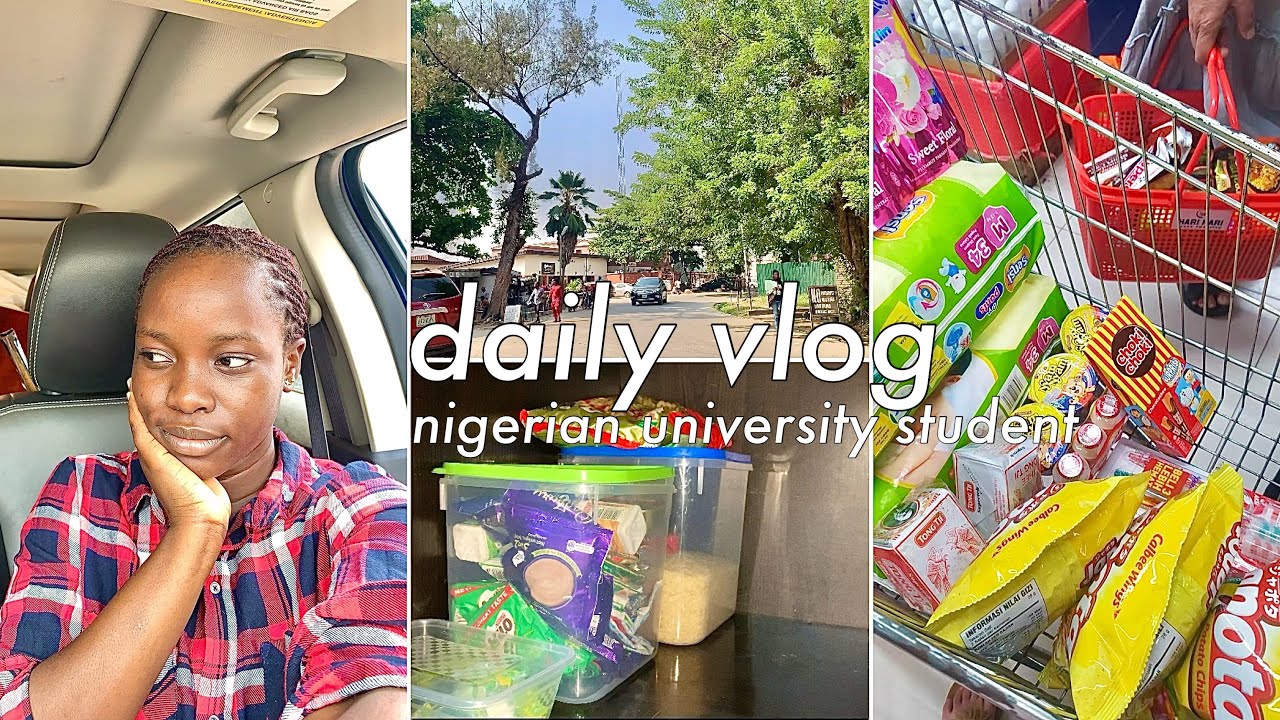 back to school vlog🧳get ready for university with me, shopping, nigerian university move-in vlog