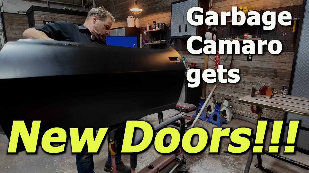 Garbage Camaro Gets Fresh Doors at Last!!!