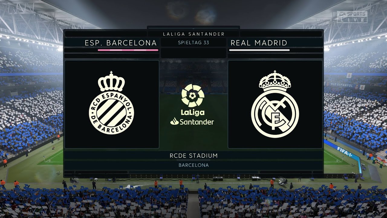 Real Madrid  - Epañol Barcelona