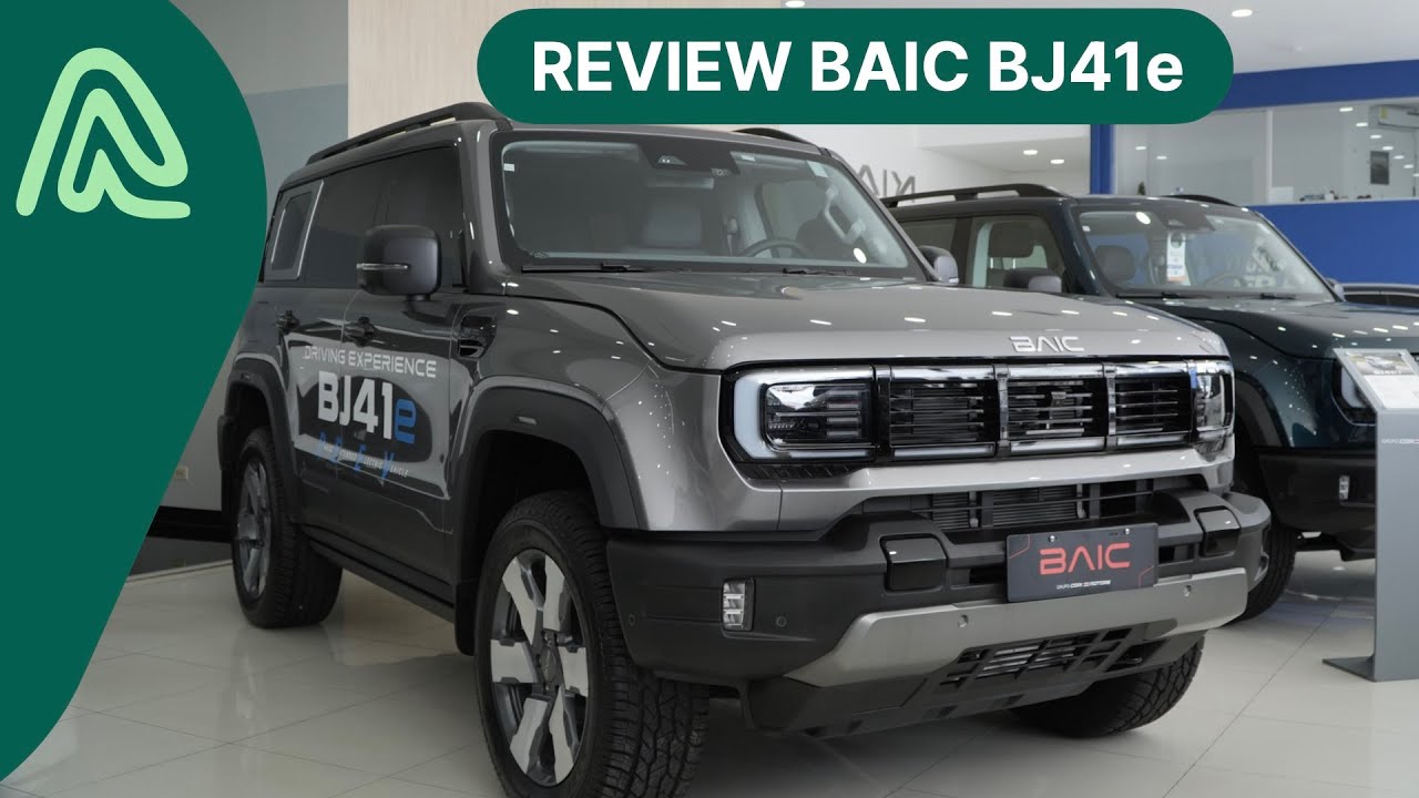 BAIC BJ41e: El 4x4 primer eléctrico de rango extendido con bloqueo de diferencial mecánico