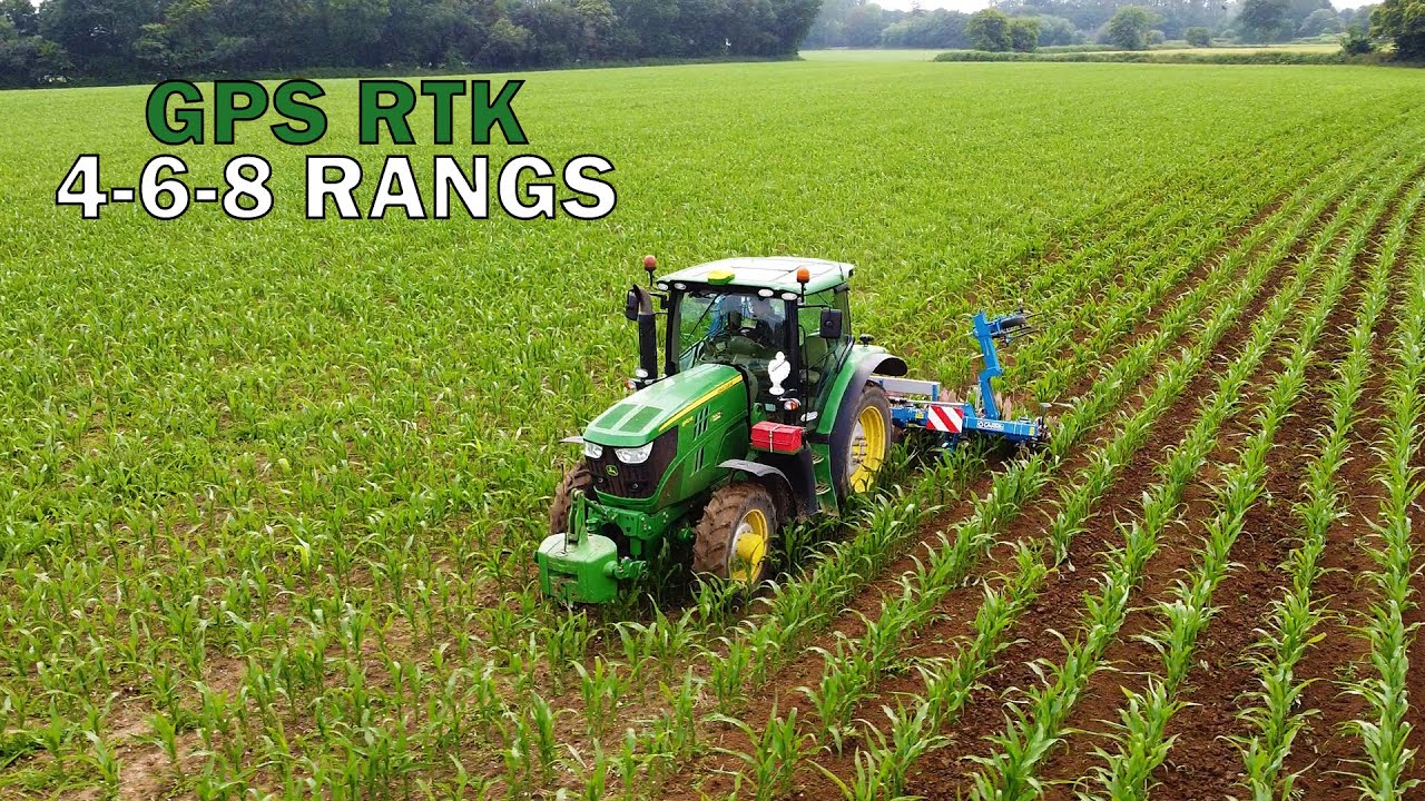 😍 Binage de maïs avant la pluie 🌽 | ETA Le Voguer | John Deere / New Holland |