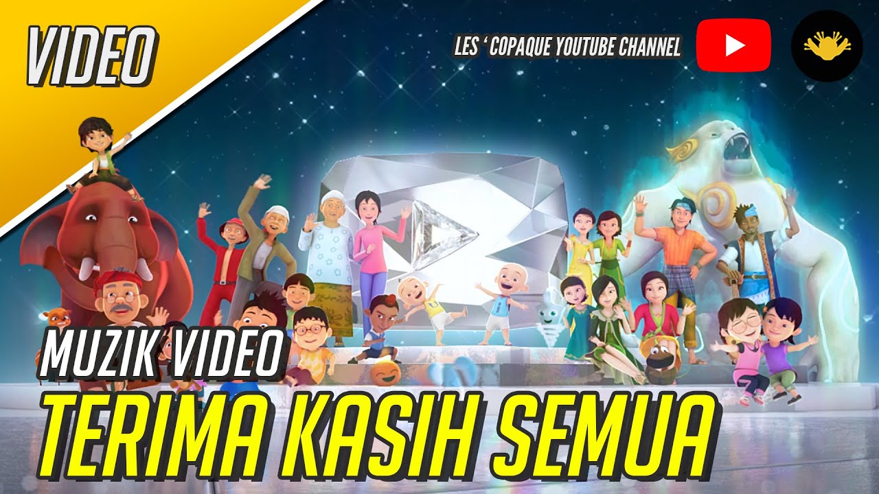 Upin & Ipin - Terima Kasih Semua [Music Video]