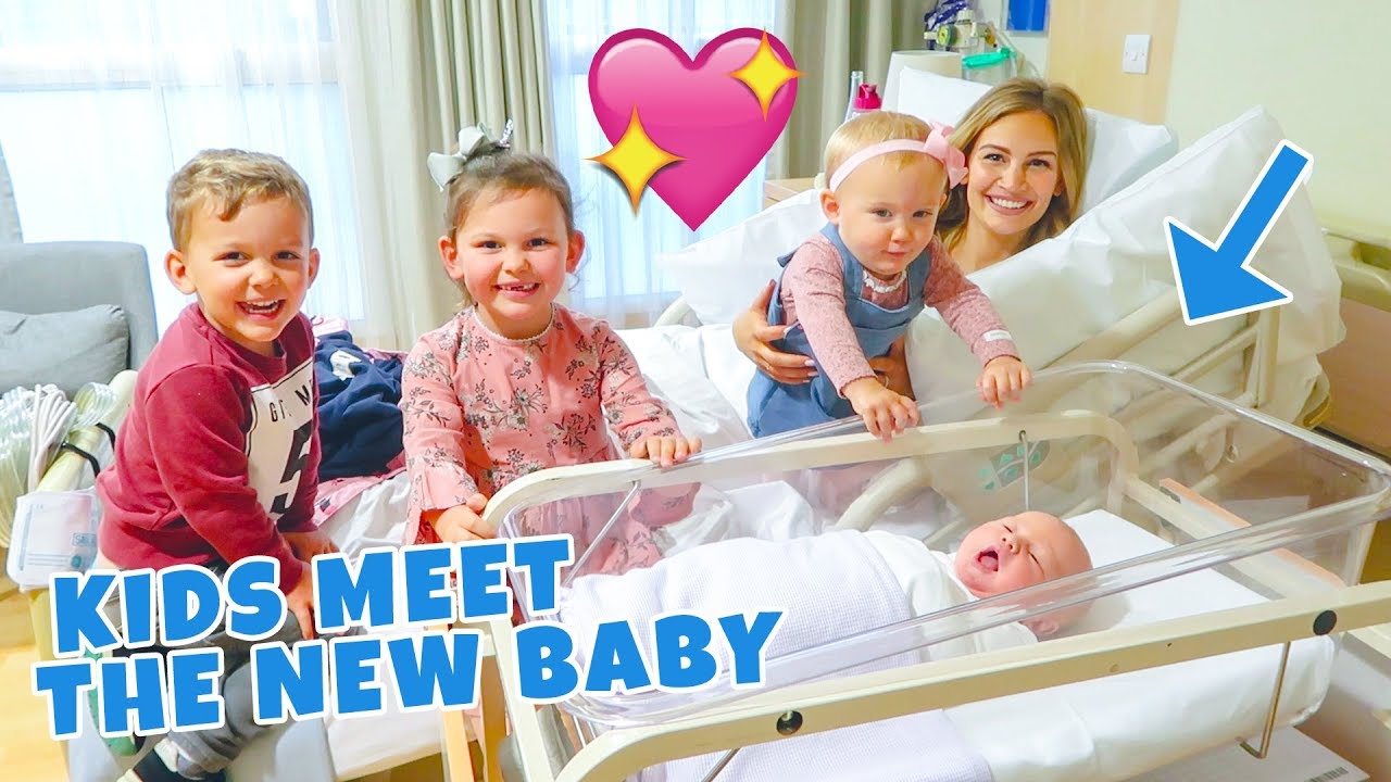 KIDS MEET THE NEW BABY!