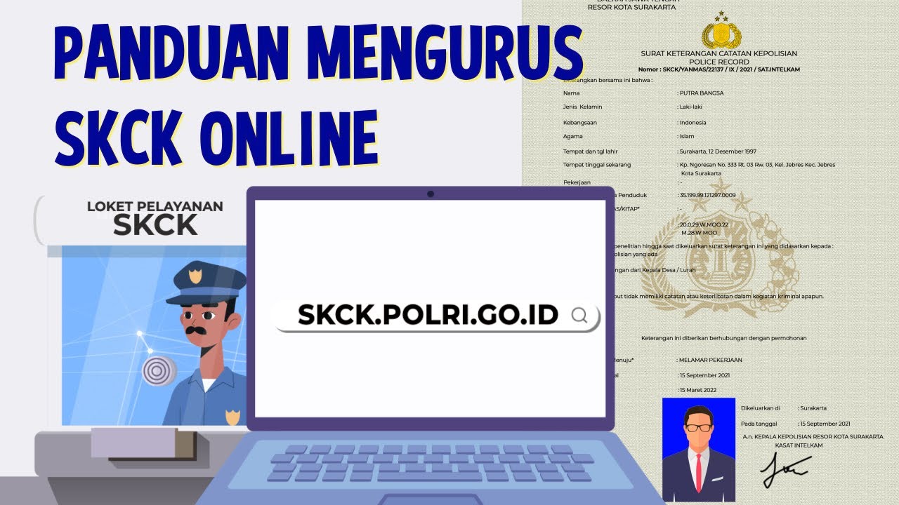 Simak! Cara Membuat SKCK Online via Laman skck.polri.go.id