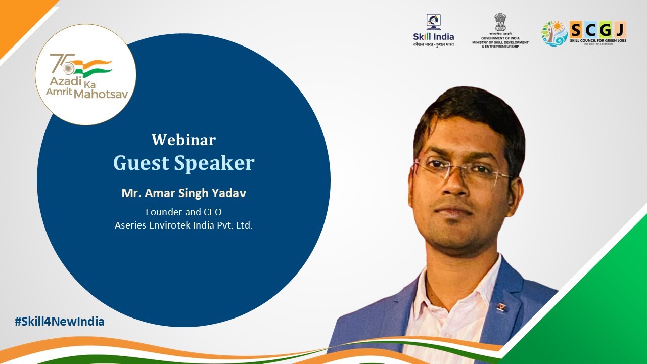 Webinar on Entrepreneurship Opportunities in Waste Management.