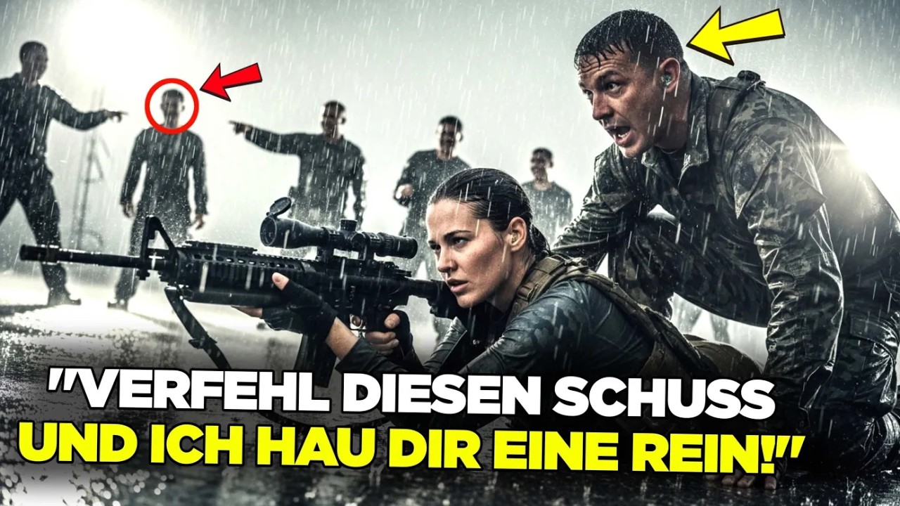 Der Kampfausbilder Bellte „Noch Mal!“, Ihr Schuss Spaltete Das Ziel, Der Schießstand Verstummte