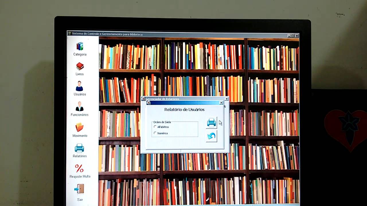 Programa em Delphi de Biblioteca