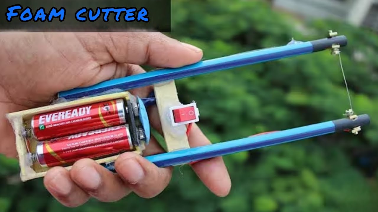 "Make a Foam Cutter at Home – Easy & Fast!"