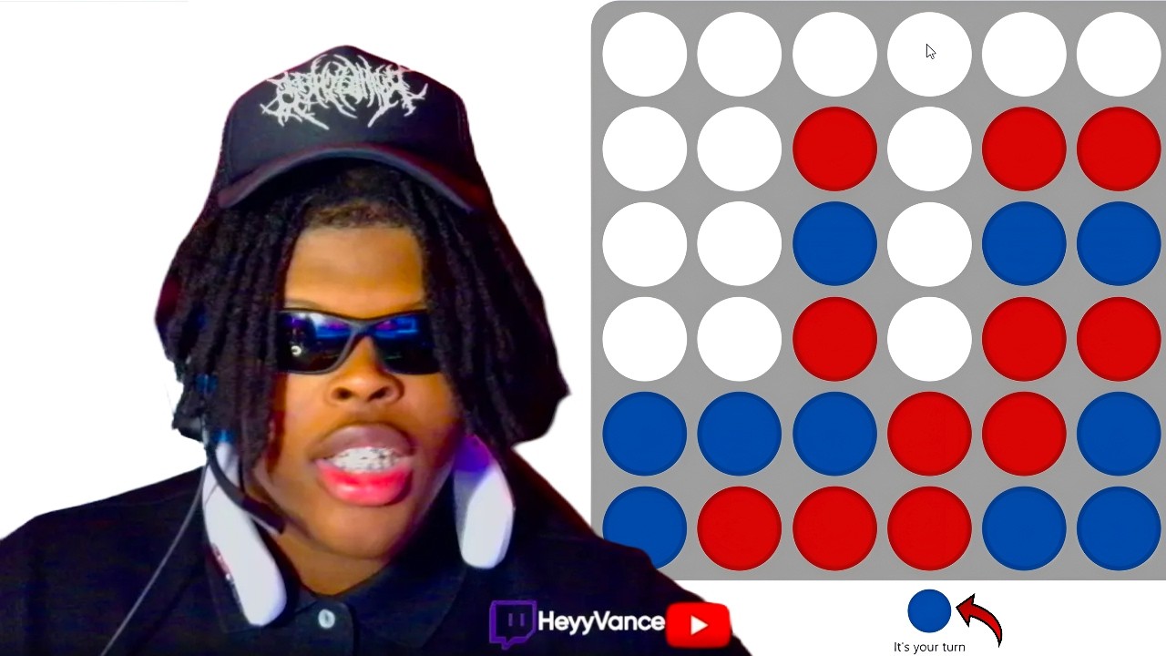 I PLAYED CONNECT 4 WITH MY VIEWERS..