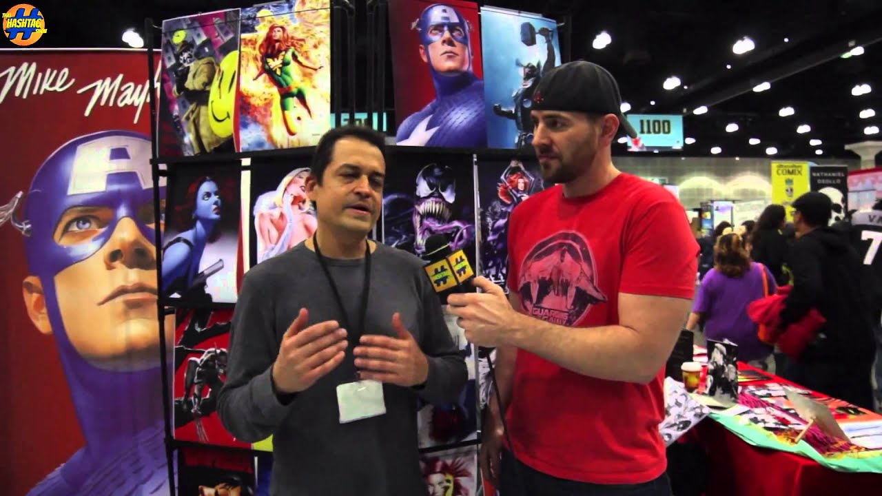 Jeff May Interviews Comic Book Artist Mike Mayhew at Comikaze 2014