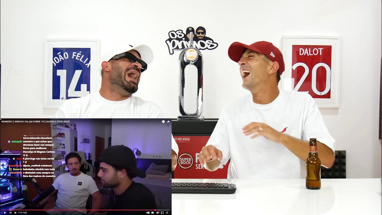 OS PRIMOS - WINDOH E NUMEIRO SOBRE TATUAGENS