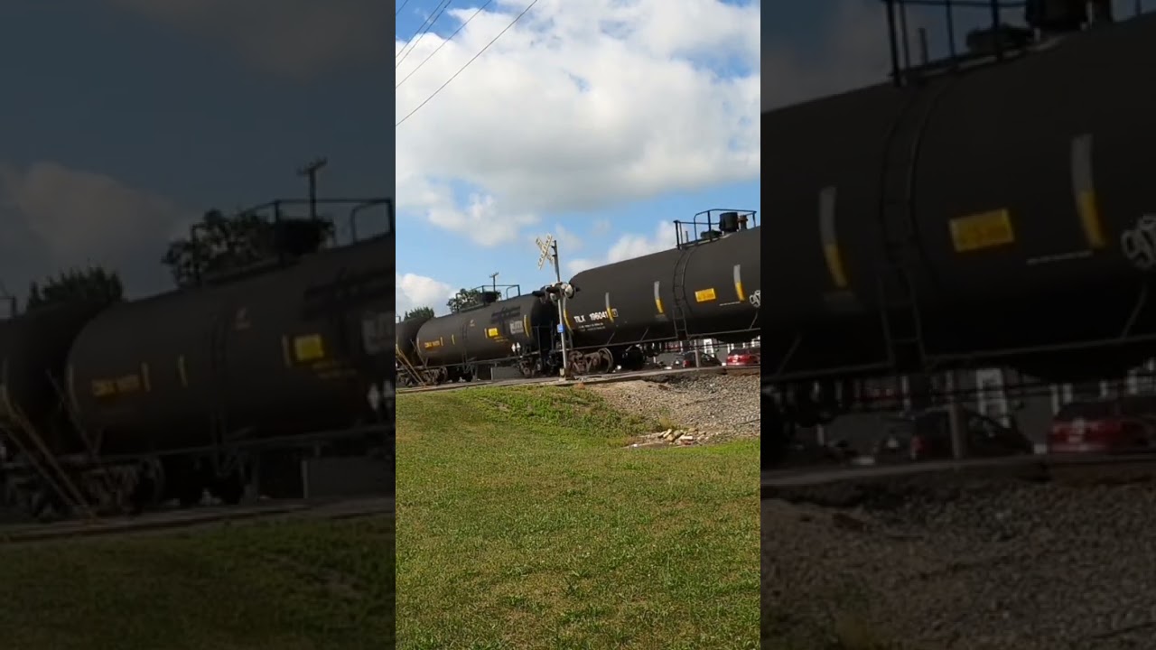 loud squealing tank car 
