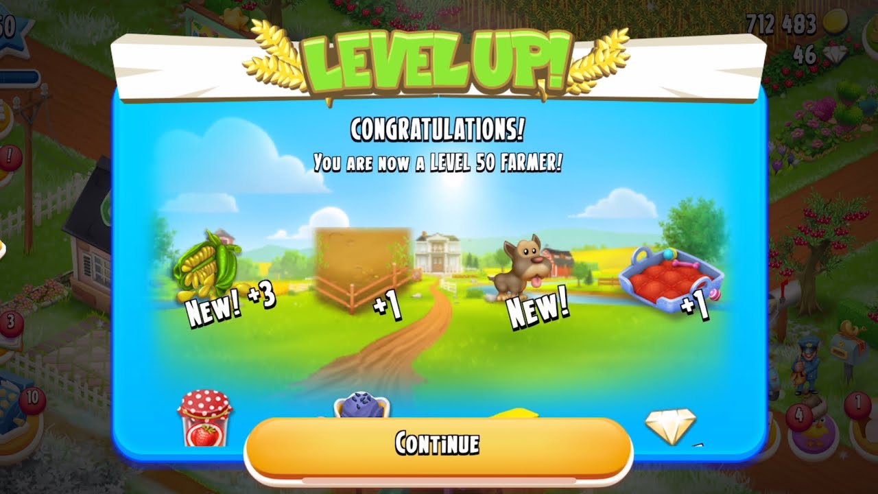 Leveling up to level 50 | Hay Day Gameplay | Level 50 🌟