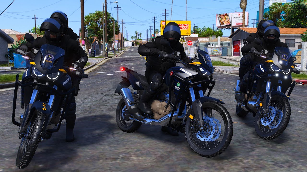 CONFRONTO com CPRAIO / PMCE ⚡ GTA 5 POLICIAL