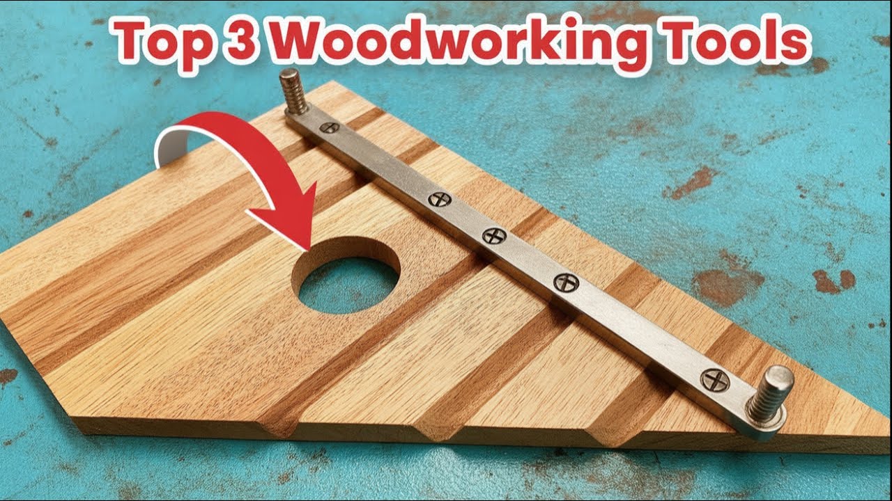 TOP 3 BRILLIANT IDEAS! Mind-Blowing Woodworking Hacks That Save Hours of Work!