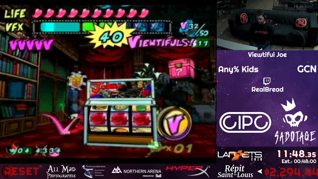 NoReset x Lan ETS 2018 - Viewtiful Joe by RealBread