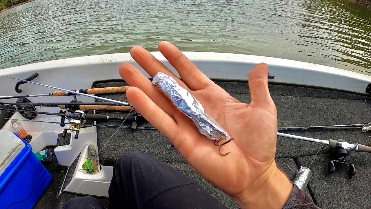 Invente Señuelo CASERO Más EFECTIVO del Mundo! | Reto de Pesca