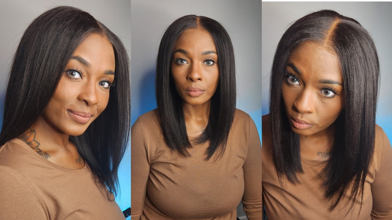 What Knots? Bye Bye Knots! 14 Inch Yaki Bob Wig ft Julia Hair 😍🙌🏾