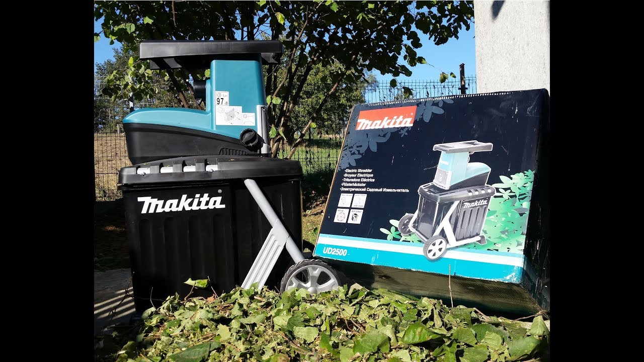 Rozdrabniacz gałęzi Makita UD2500 SUPER TEST