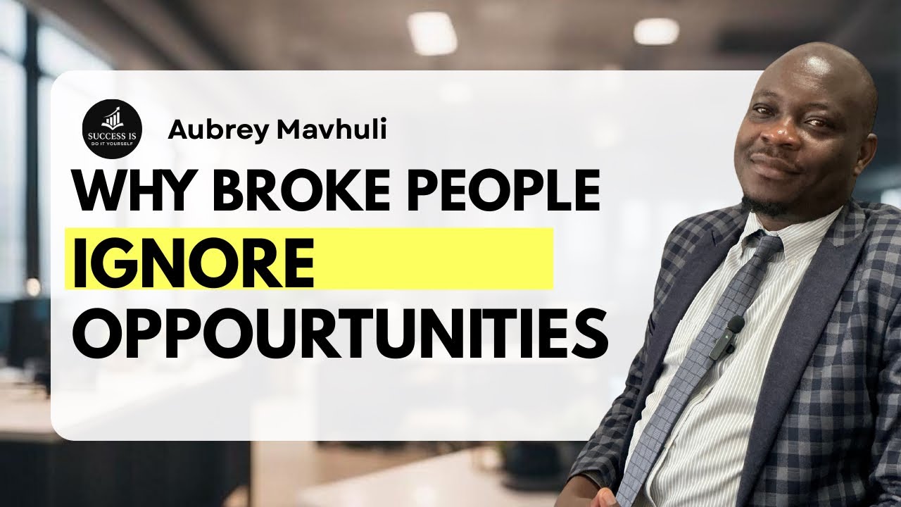 Most people don’t stay broke because they lack opportunities - but because they ignore them!