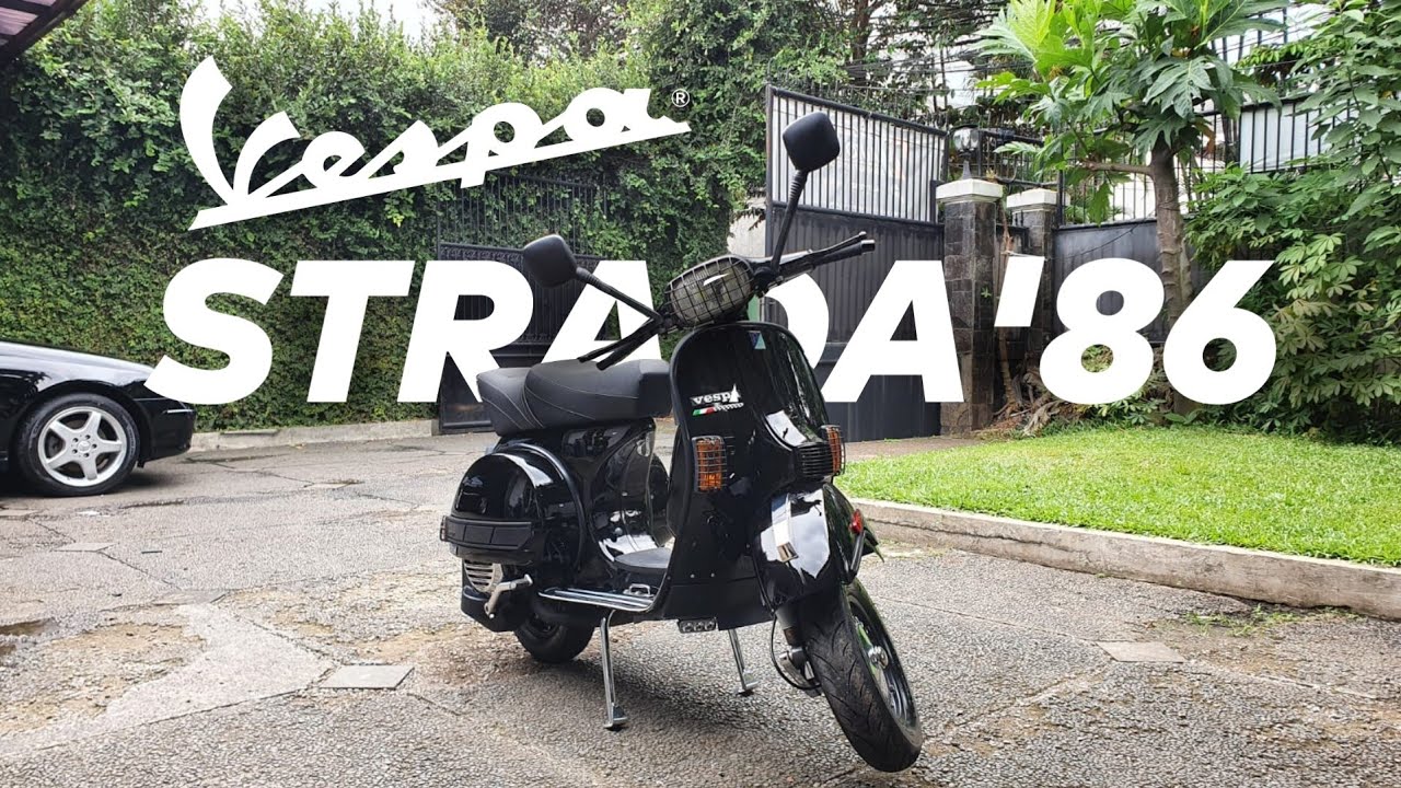 VESPA STRADA 86 AOM | FULL KEREN