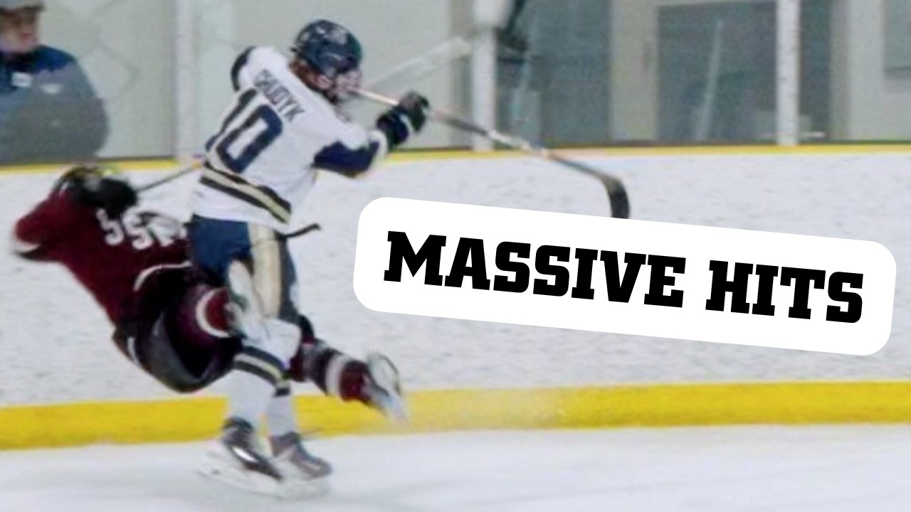 9 Minutes of MASSIVE Hockey Hits