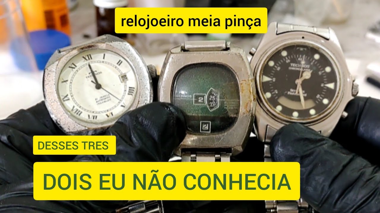 RELOJOEIRO MEIA PINÇA - REVISÃO EM MAIS UM CALIBRE  QUE EU NÃO CONHECIA - #mundodarelojoaria