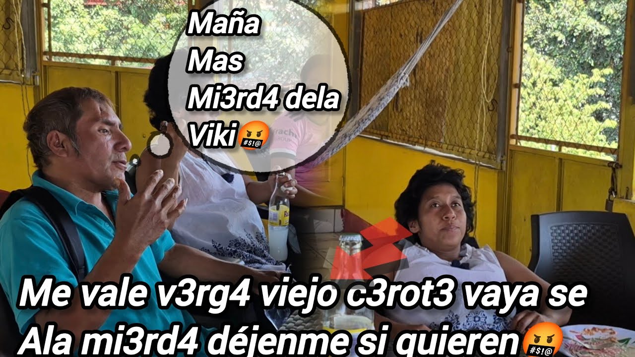 Doña viki mañana tiene de pedir comida sin dinero dice don vitaminas 3nput4d0 qué🤬lave los platos