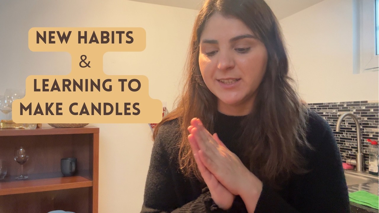 Our New Life in Sweden | Motivation & Learning to Make Candles