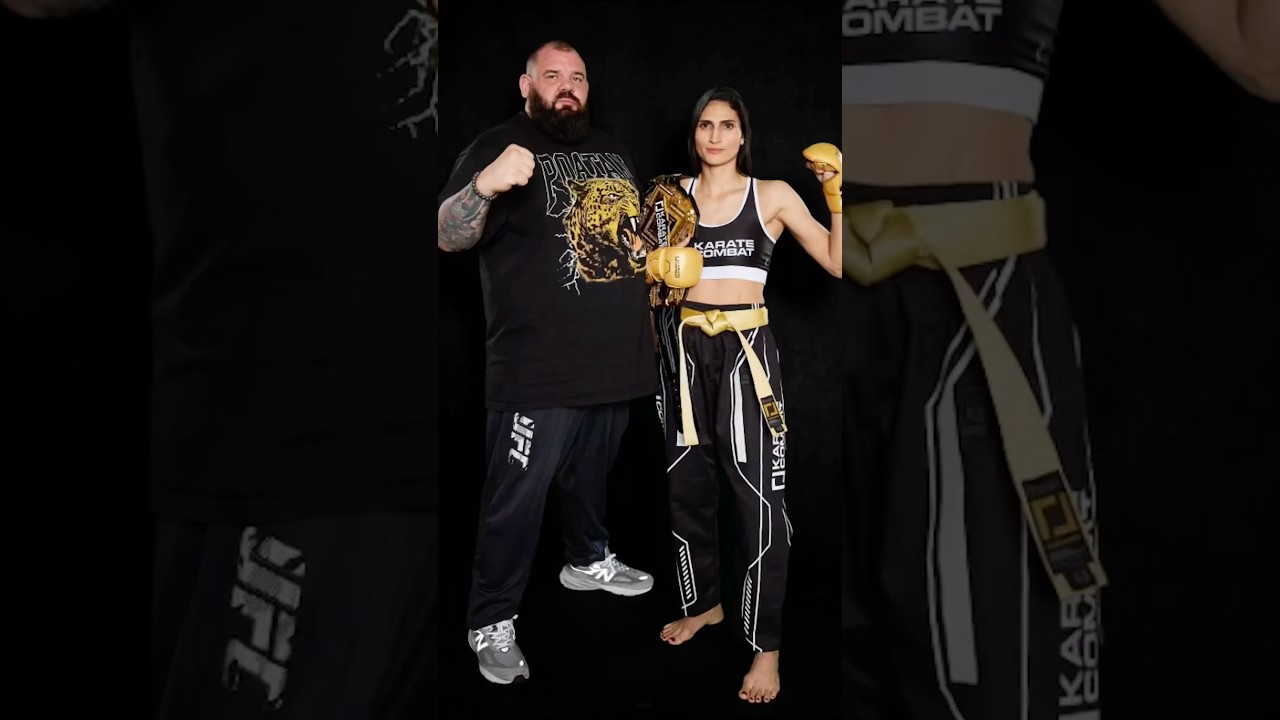Alex Pereira & Plinio Cruz Honor Aline Pereira 🌺 #1 Striker in the World 🔥 