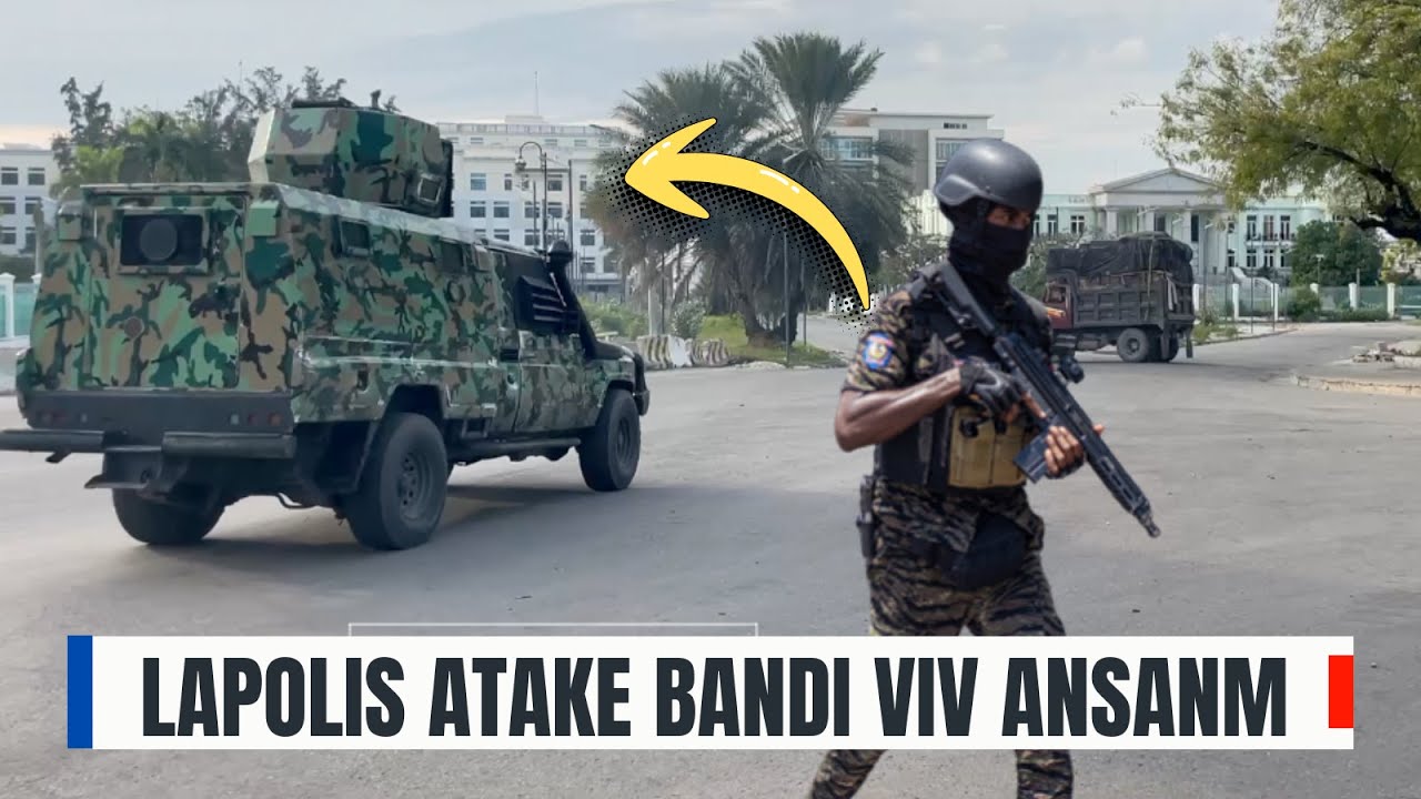 B&Ograve;N NOUV&Egrave;L -  Lapolis tou pwofite atake Bandi Viv Ansanm, apre yo fin ouv&egrave; kout bal sou jacques Ader