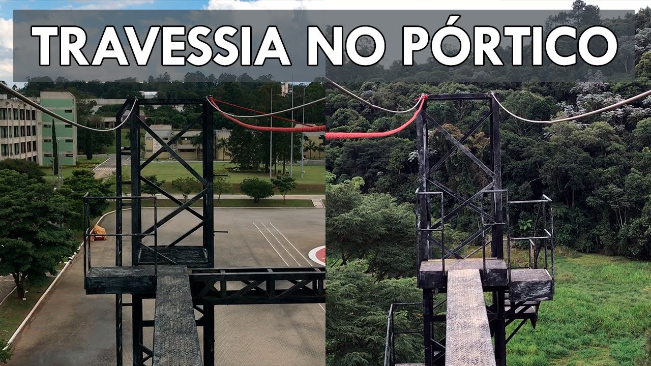 TAF de ingresso no Corpo de Bombeiros de SP - Travessia do P&oacute;rtico (veja)