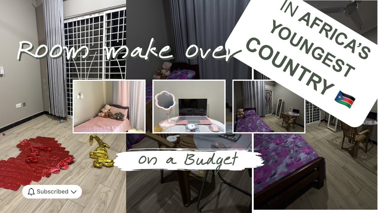 A Realistic Room Makeover in South Sudan 🇸🇸