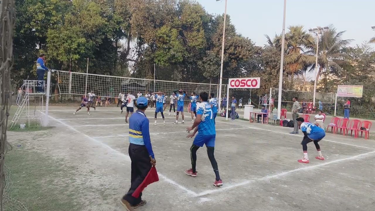 Super division volleyball match at Kolkata 2026