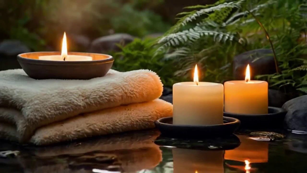 Relaxing Spa Music 💐 Stress Relief Music, Insomnia Cure, Heal Stressed Mind,Water Magic 19
